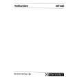 ELECTROLUX WT535 Owner's Manual