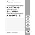 PIONEER XW-DV525 Owner's Manual