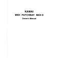 KAWAI MAV8 Owner's Manual