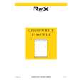 REX-ELECTROLUX IP863WRD/M Owner's Manual