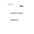 ZANUSSI ZMB15M-N Owner's Manual