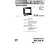 SONY KV-1357R Service Manual