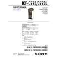 SONY ICFC773 Service Manual