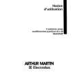 ARTHUR MARTIN ELECTROLUX M6558MPW13+1M.PA Owner's Manual