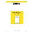 ZANUSSI DA4342 Owner's Manual