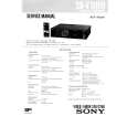SONY SBV3000 Service Manual