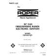 WHIRLPOOL FGP345VW1 Parts Catalog