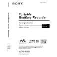 SONY MZNHF800 Owner's Manual