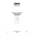 ZANUSSI W1207 Owner's Manual
