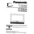 PANASONIC TX76PW05A Owner's Manual