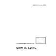 THERMA GKWT75.2RC Owner's Manual