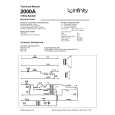 HARMAN KARDON 2000A Service Manual