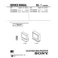 SONY KP-61XBR48 Owner's Manual