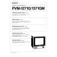 SONY PVM1371QM Owner's Manual
