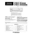 PIONEER VSX5400 Owner's Manual