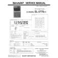 SHARP EL-377S Service Manual