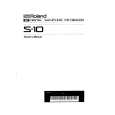ROLAND S-10 Owner's Manual