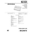 SONY MZE25 Service Manual