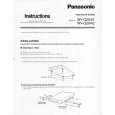 PANASONIC WVQ2042P Owner's Manual