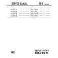 SONY KV21X1A Service Manual