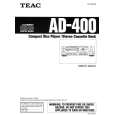 TEAC AD-400 Owner's Manual