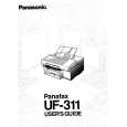 PANASONIC UF311 Owner's Manual