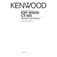 KENWOOD CT405 Owner's Manual