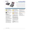 SONY GVD600 Owner's Manual