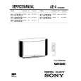 SONY KV32WX2A Service Manual