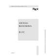 REX-ELECTROLUX RAEC Owner's Manual