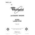 WHIRLPOOL LA7801XTG0 Parts Catalog