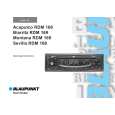 BLAUPUNKT SEVILLA RDM168 Owner's Manual