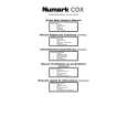 NUMARK CDX Owner's Manual