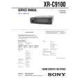 SONY XRC9100 Service Manual