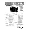 SONY TCD3 Service Manual