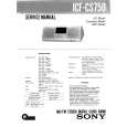 SONY ICFCS Service Manual