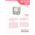 SONY KV1221R Service Manual