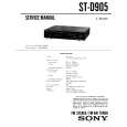 SONY STD905 Service Manual