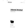 SONY INT-W200 Owner's Manual