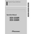 PIONEER DEH-3300R Owner's Manual