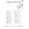 SHARP SF-19H Parts Catalog