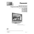 PANASONIC TH-42PA40E Owner's Manual