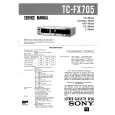 SONY TCFX705 Service Manual