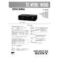 SONY TCW190 Service Manual