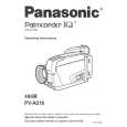 PANASONIC PVA216 Owner's Manual