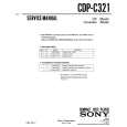 SONY CDP-C321 Service Manual