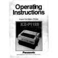 PANASONIC KX-P1123 Owner's Manual