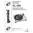 GEMINI XL-300 Owner's Manual