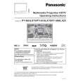 PANASONIC PT56DLX25 Owner's Manual