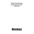 AEG BLOMBERG FI51030 Owner's Manual